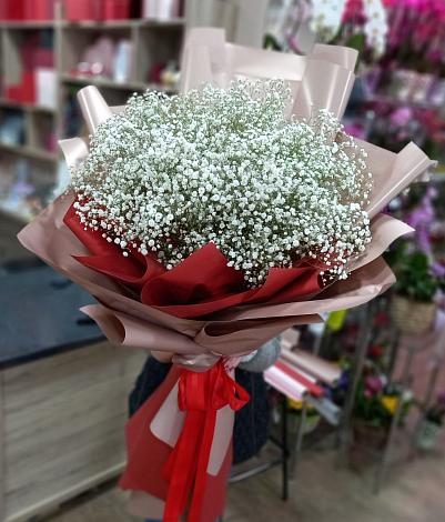 Букет цветов из: Гипсофила в Поназырево