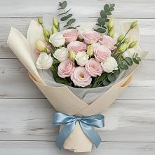 Букет цветов из:  Лизиантусы #REPLACE_PRED# Поназырево