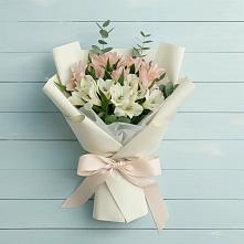 Букет цветов из:  Альстромерии в Поназырево