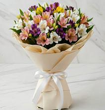 Букет цветов из:  Альстромерии в Поназырево