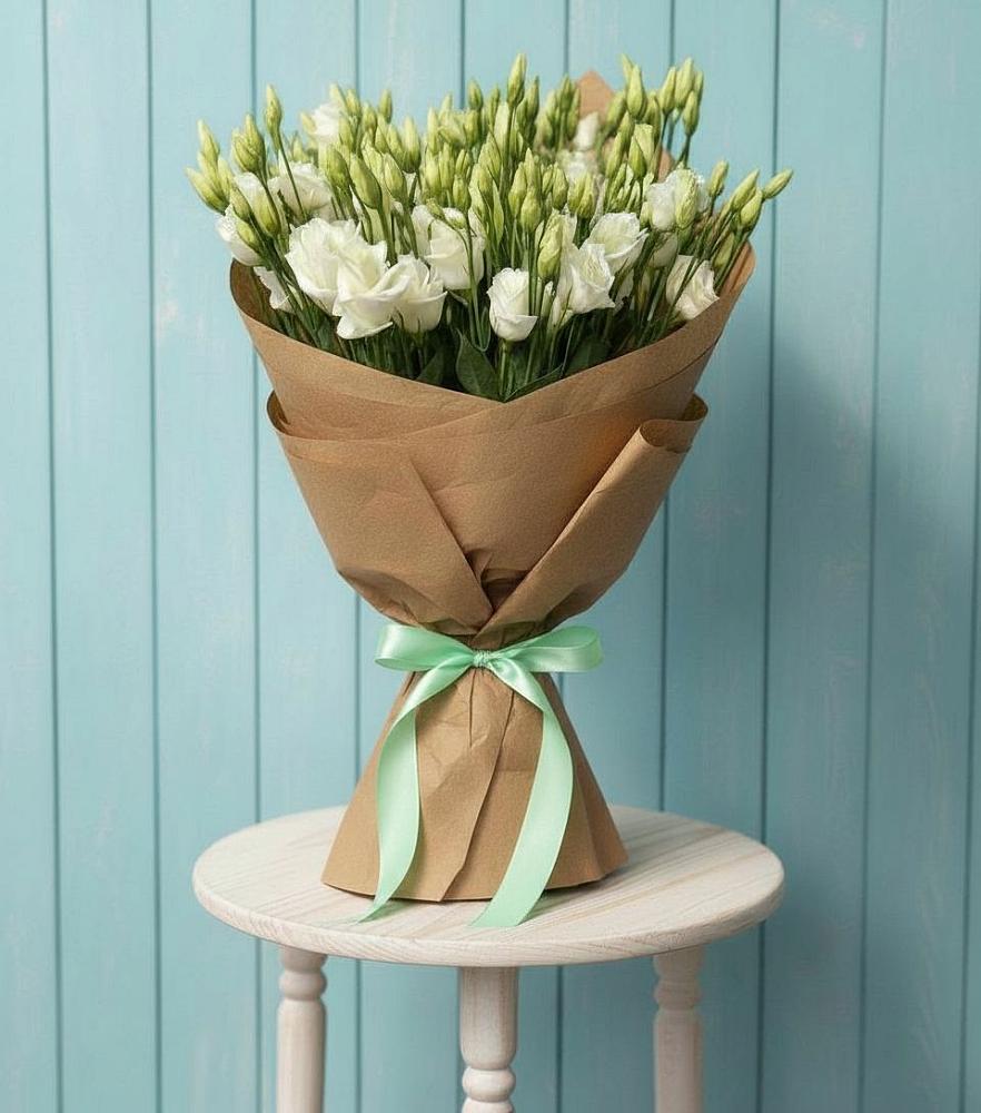 Букет цветов из: Лизиантусы в Поназырево