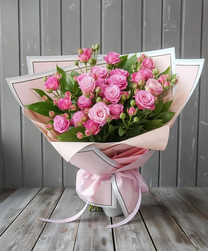 Букет Розовый кустик в Поназырево