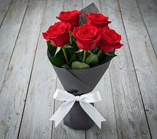 Букет 5 Красных роз Эдлесс Лав #REPLACE_PRED# Поназырево