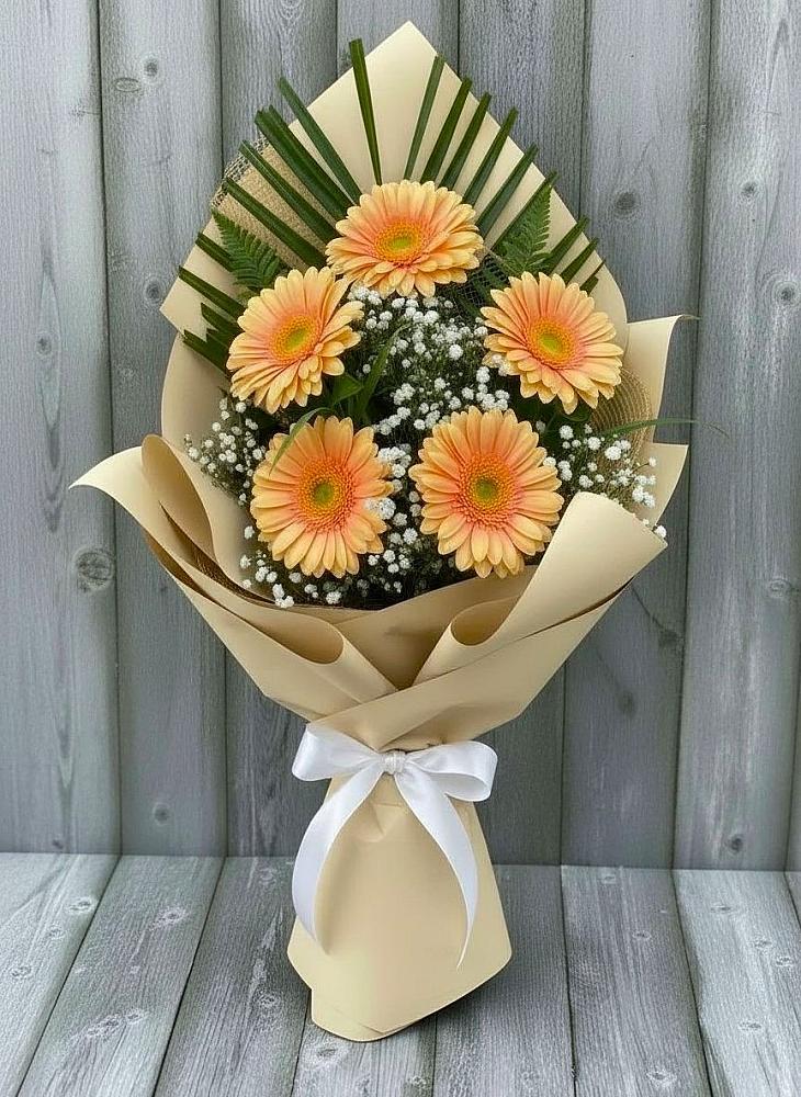 Букет цветов из: Герберы в Поназырево
