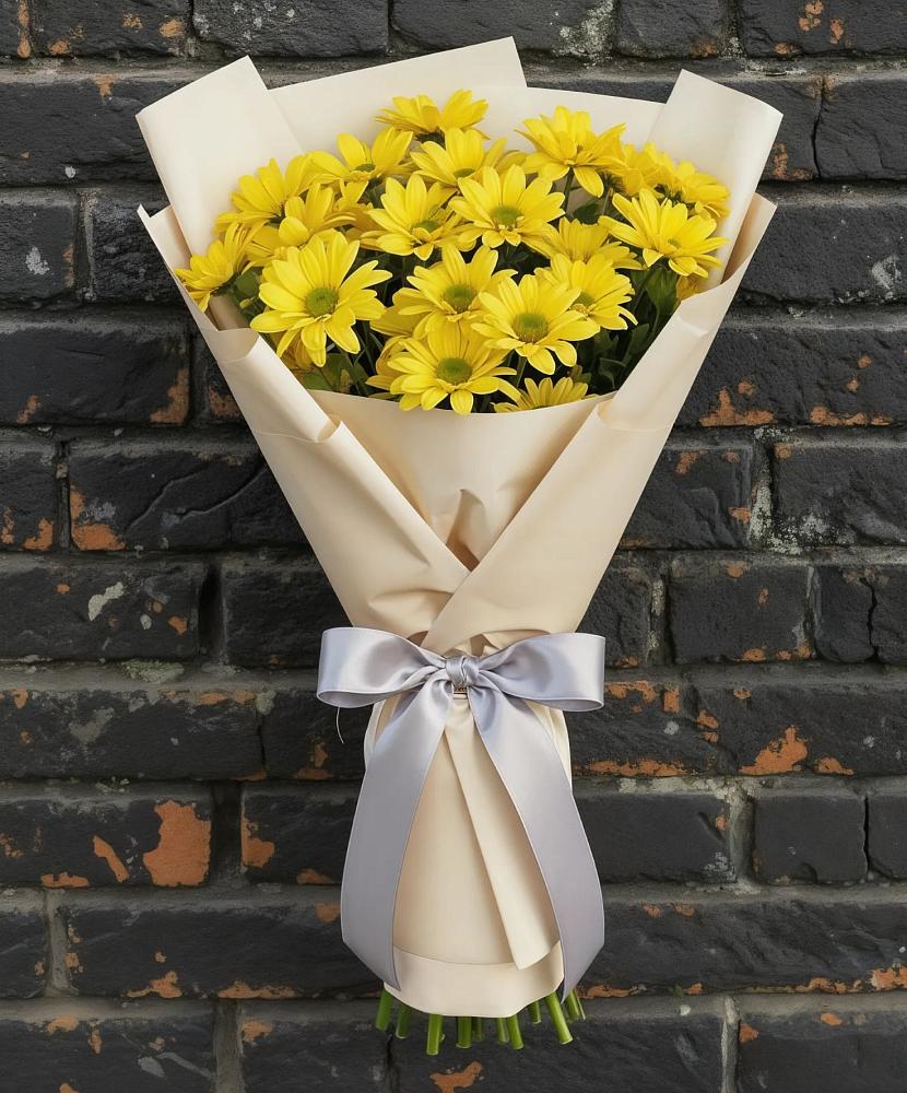 Букет цветов из: Хризантемы в Поназырево