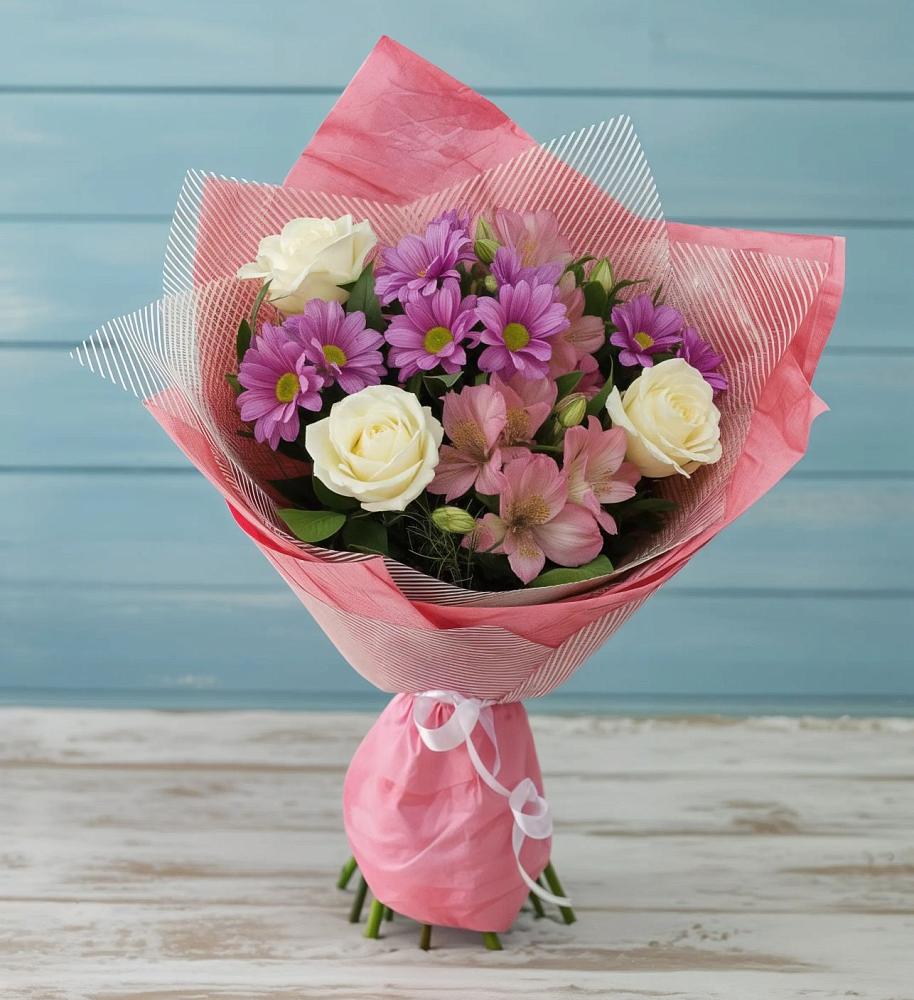 Букет цветов из: Герберы в Поназырево