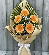 Букет цветов из:  Герберы #REPLACE_PRED# Поназырево