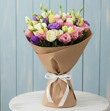 Букет цветов из:  Лизиантусы в Поназырево