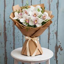 Букет цветов из:  Орхидеи и Розы в Поназырево
